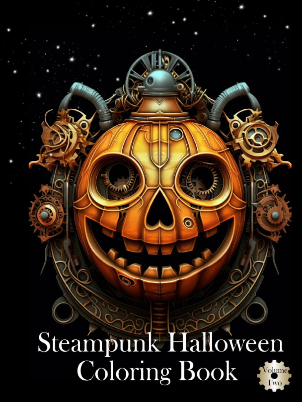 Halloween Steampunk Volume 2 : Livre de coloriage pour adultes