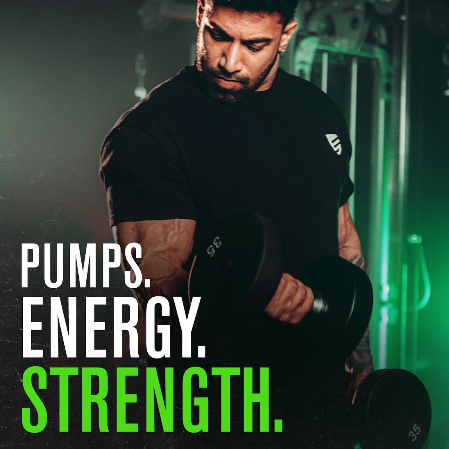 NITROSURGE Pre Workout Supplement - Endless Energy, Instant Strength Gains, Clear Focus, Intense Pumps - Nitric Oxide Booster & Preworkout Powder with Beta Alanine - 30 Servings, Pineapple