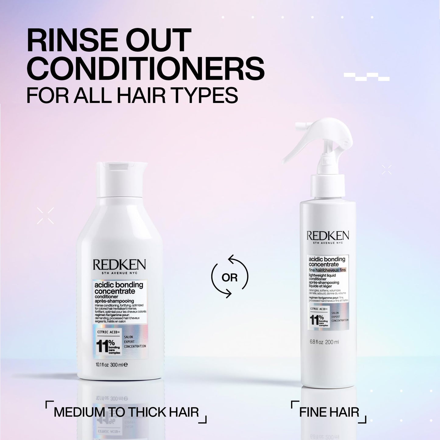 REDKEN Conditioner for Damaged Hair Repair | Acidic Bonding Concentrate | For All Hair Types - Available at All In One Marketplace Canada