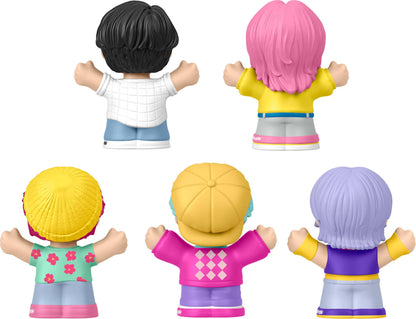 Little People Collector Kpop Demon Hunters: Saja Boys Special Edition Set for Movie Fans, 5 Figures in a Display Package Little People COLLECTOR