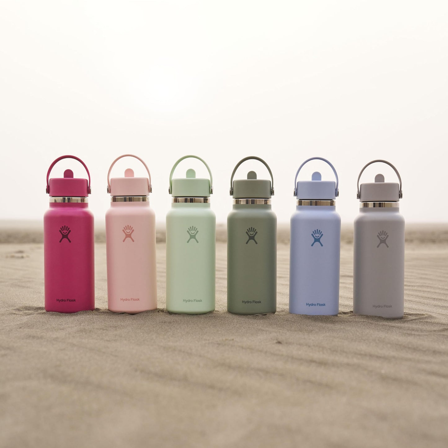 Hydro Flask 32 Oz Stainless Steel Wide Mouth Water Bottle with Leakproof Flex Straw Cap, Trillium 🍁 All In One Marketplace Canada