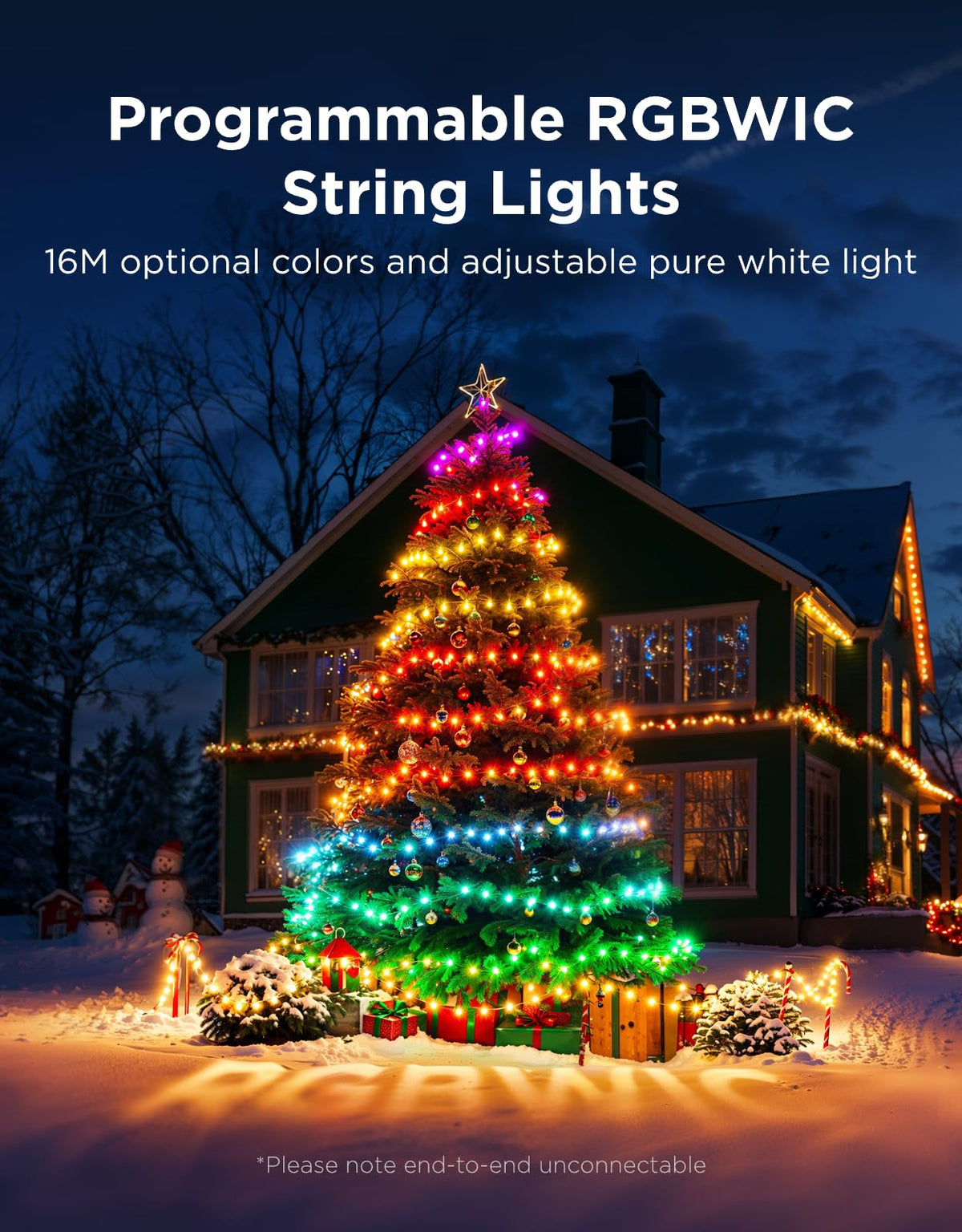 Govee Christmas Lights 2, 99FT 300LEDs Holiday String Lights, Green Wire 🍁 All In One Marketplace Canada