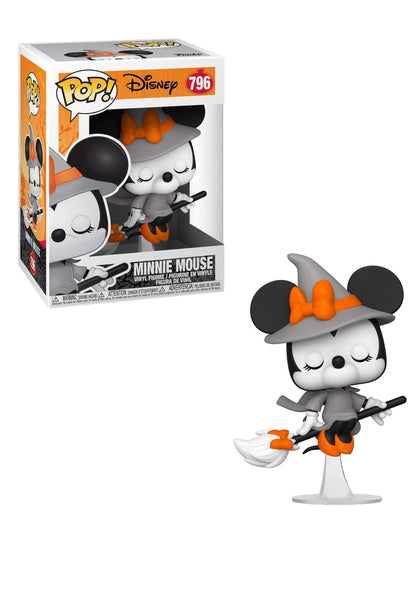 Funko Pop! Disney : Halloween - Minnie sorcière, Multicolore