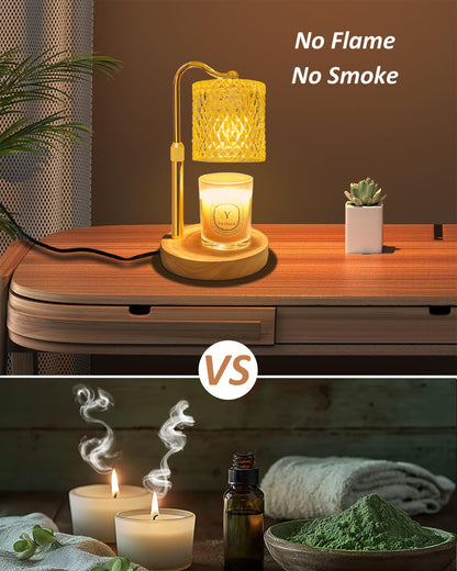 Candle Warmer Lamp with Timer Dimmer Adjustable Height for New Home Decor, Birthday Gifts for Women,Candle Warmer for Women Mom Christmas Gift Mother's Day Gfit 🍁 All In One Marketplace Canada