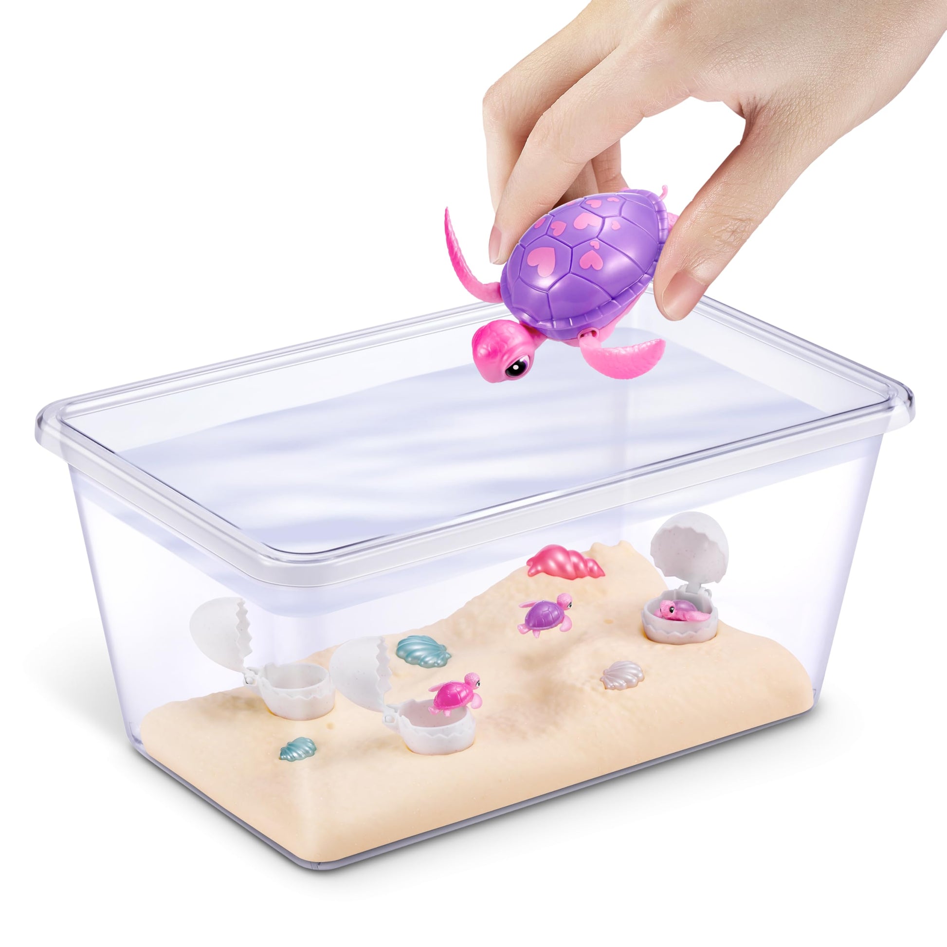 Pets Alive Mama Turtle Surprise by ZURU, Robot Toy Pet Turtle Pets Alive