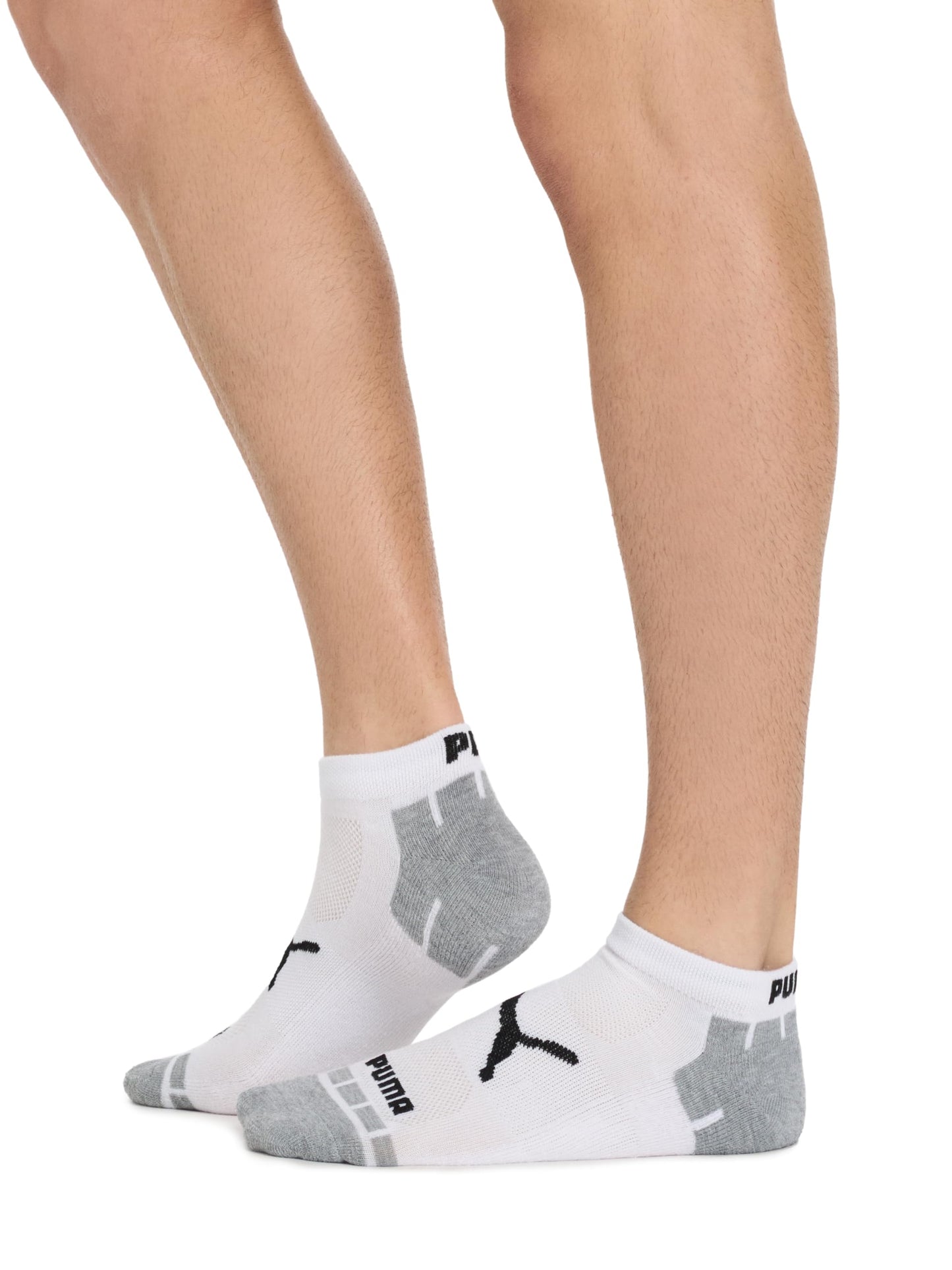 PUMA Men's 8 Pack Low Cut Socks, White/Grey, 10-13 🍁 All In One Marketplace Canada