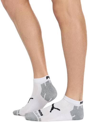 PUMA Men's 8 Pack Low Cut Socks, White/Grey, 10-13 🍁 All In One Marketplace Canada