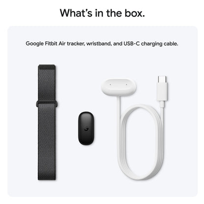 Google Fitbit Air - Screenless Activity Tracker - Fog