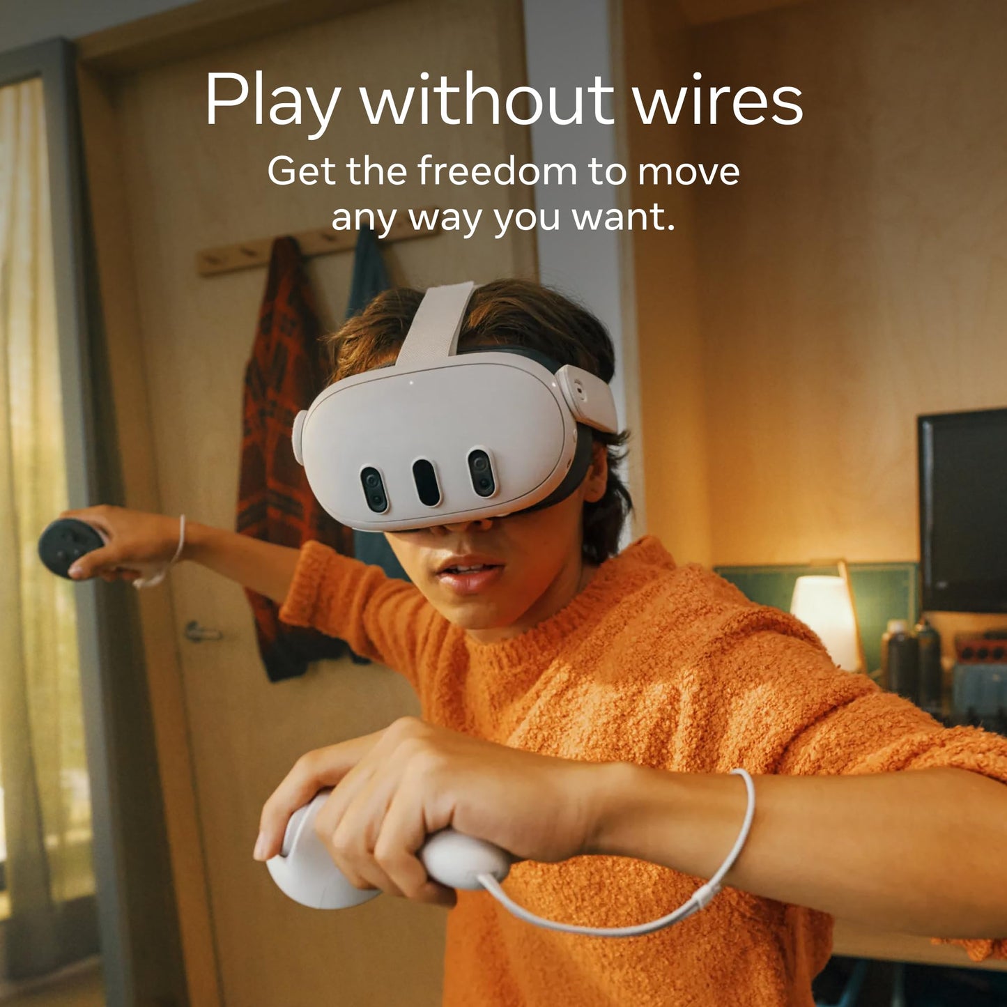 Meta Quest 3 512GB | VR Without Wires — Gorilla Tag Cardboard Monkenaut Bundle — Amazon Exclusive— Access to 100+ Games with a 3-Month Trial of Meta Horizon+ Included