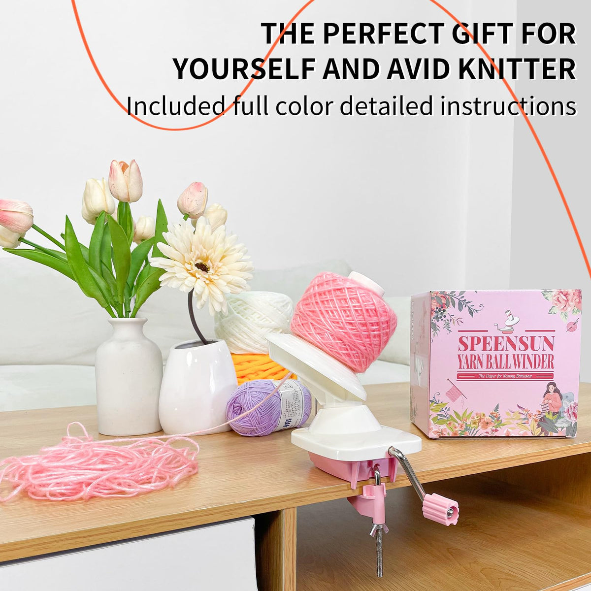 Sturdy ABS Yarn Winder for Crocheting with Lower Noise 🍁 All In One Marketplace Canada