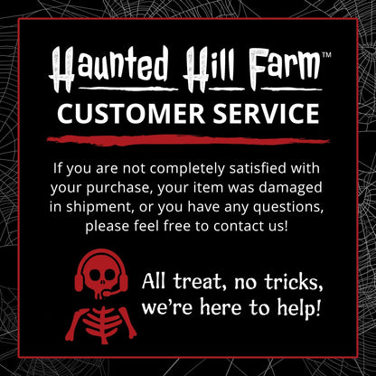 Haunted Hill Farm, clown animé Smalls de 140 cm sur balançoire, décoration d'Halloween pour intérieur ou extérieur couvert, fonctionne sur piles, décoration de fête