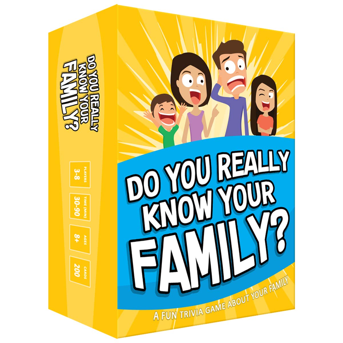 Do You Really Know Your Family? A Fun Family Card Game Filled with Conversation Starters and Silly Challenges - Great for Kids 8+, Teens and Adults DO YOU REALLY KNOW YOUR FAMILY?