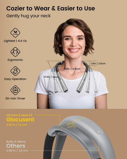 Glocusent Upgraded Book Light for Night Reading, LED Neck Reading Light 🍁 All In One Marketplace Canada