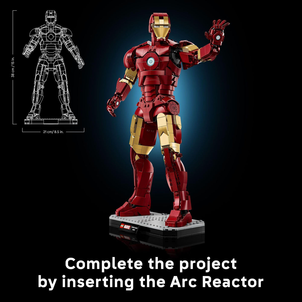 LEGO Marvel Iron Man Mark 3 Collectors’ Edition 76344