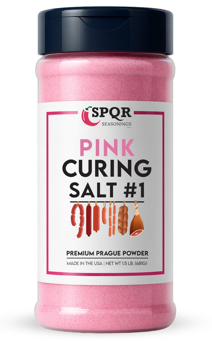 SPQR Seasonings Prague Powder No.1 Curing Salt - 1.5 lb Premium Quick Cure
