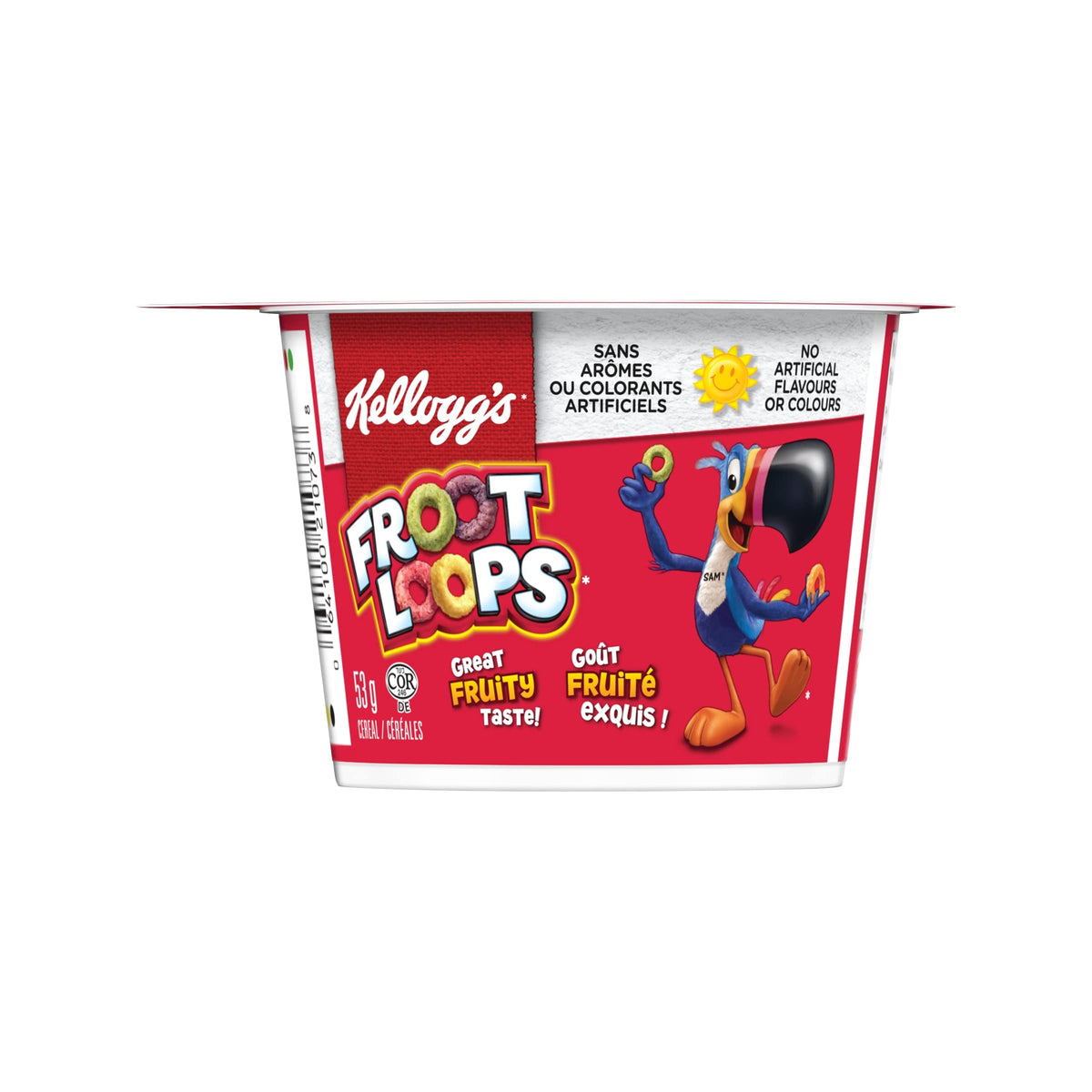 Kellogg's Cereal In A Cup Froot Loops (Pack of 12)