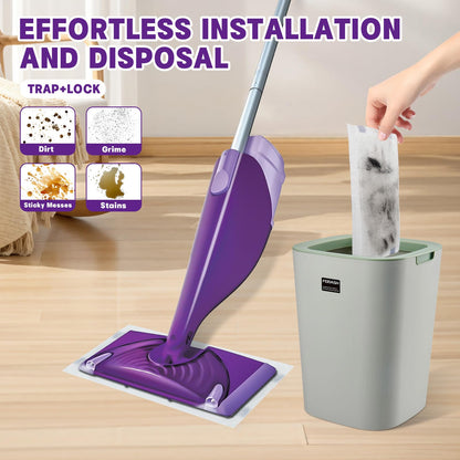 30 Count Disposable Wetjet Pad Refills for Swiffer Wetjet,Spray Wet Pads Refill, Heavy Duty Mop Pad Refills,All Purpose Multi Surface Floor Cleaning - Available at All In One Marketplace Canada