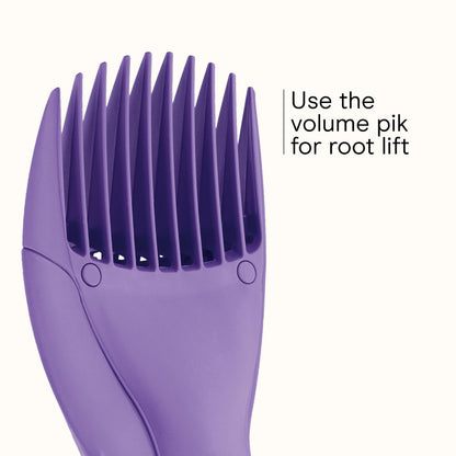 The Knot Dr. for Conair BC116C Detangling Hot Air Brush, Wet/ Dry Styler, Blow Dryer Brush in Pink, Blowout Brush 3 Heat Settings, 1000 Watts, Dry, Style and Volumize Conair