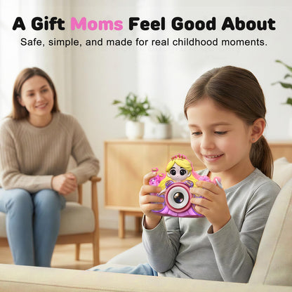 Kids Camera for Girls Toys Gifts: 3 4 5 Year Old Girl Gifts Small Children Selfie Digital Pink Camera for Kids, Christmas Birthday Gift for Girls Toy Cameras for Toddlers Age 3-5, 32G SD Card Included 🍁 All In One Marketplace Canada