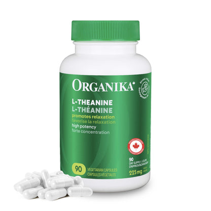 Organika L-Theanine 90 Vcaps 🍁 All In One Marketplace Canada
