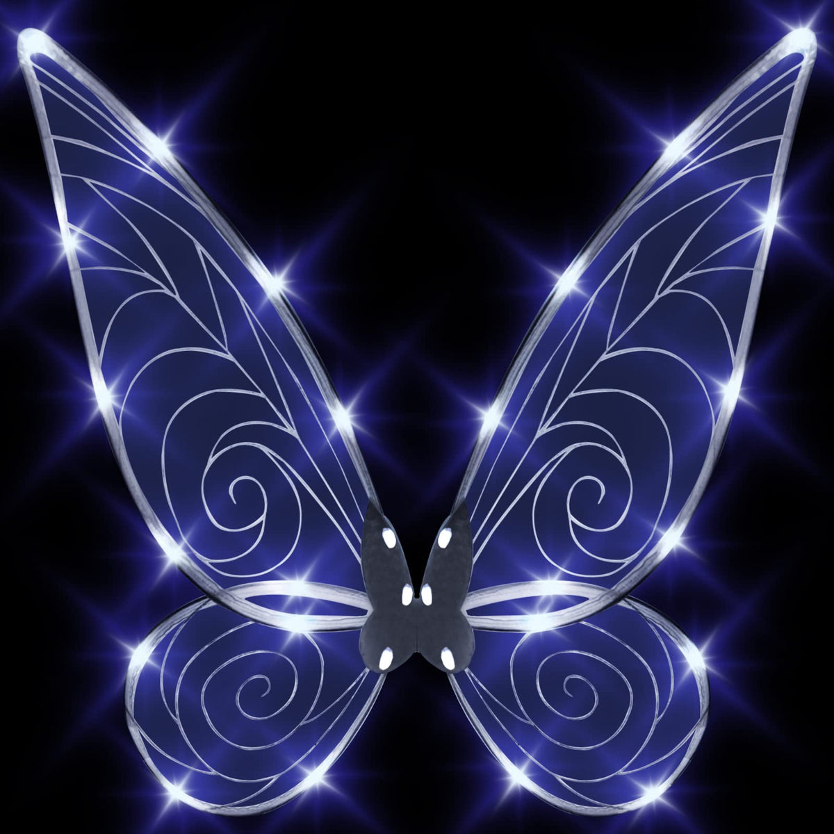 Light up Fairy Wings for Adults,LED Butterfly Wings for Girls Women,Halloween Costume, Christmas Gift for Kids 🍁 All In One Marketplace Canada