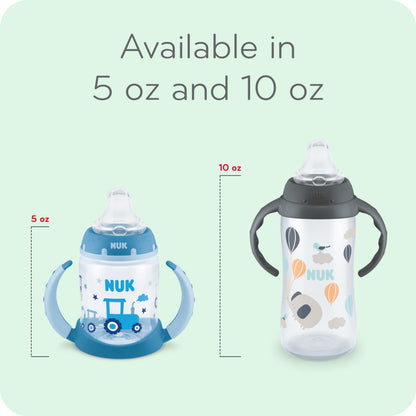 NUK Fun Grips Hard Spout SippyCup, 10 oz (300 mL), Blue & Green, 12+ Months, 4 Pack 🍁 All In One Marketplace Canada