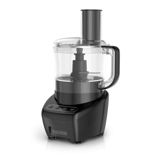 BLACK+DECKER 3-in-1 8-Cup Food Processor, Mutlifunctional and Dishwasher Safe, Black 450W, FP4200BC - Available at All In One Marketplace Canada