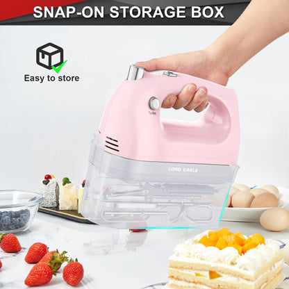 Lord Eagle Hand Mixer Electric Handheld 400W, 5-Speed Lightweight 🍁 All In One Marketplace Canada