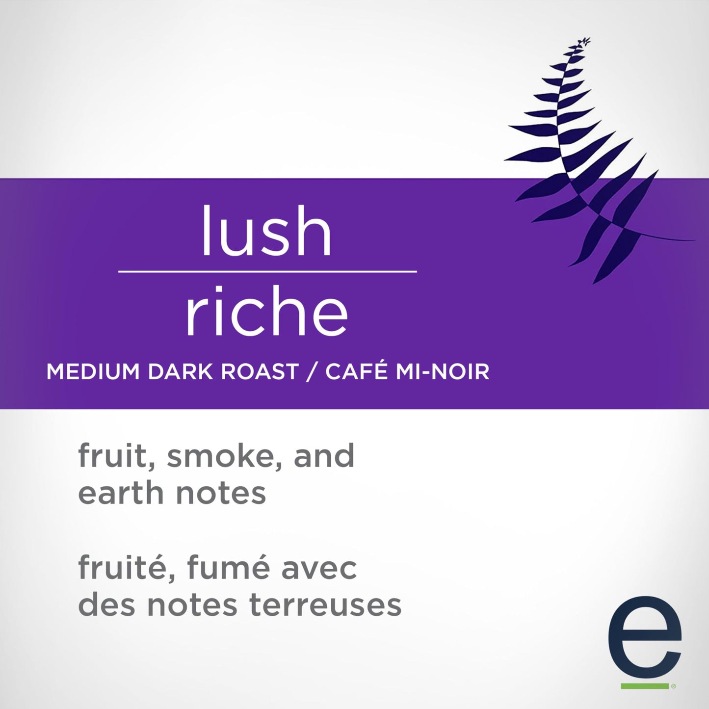 Ethical Bean Lush Medium Dark Roast Fairtrade Organic Whole Bean Coffee 907g Bag, 6 ct Case 🍁 All In One Marketplace Canada