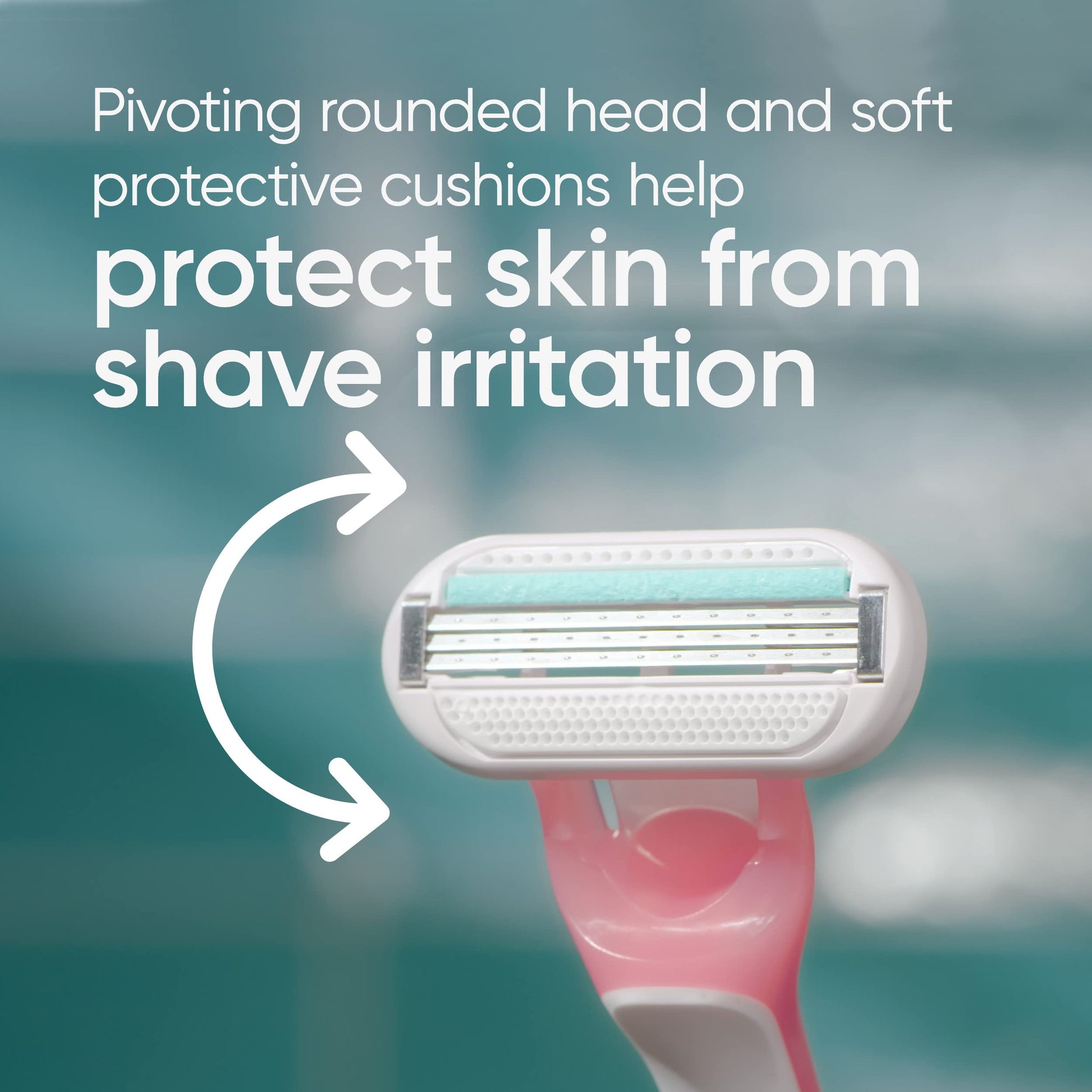 Venus Sensitive Women's Disposable Razor, 6 Count - Available at All In One Marketplace Canada