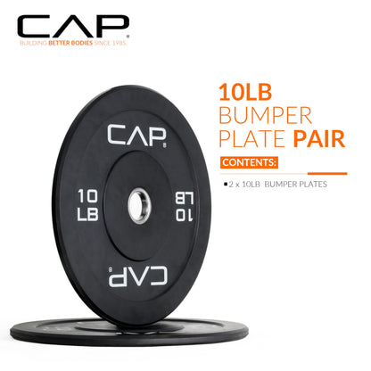 CAP Barbell Rubber Olympic Bumper Plate | Multiple Options/Colors 🍁 All In One Marketplace Canada