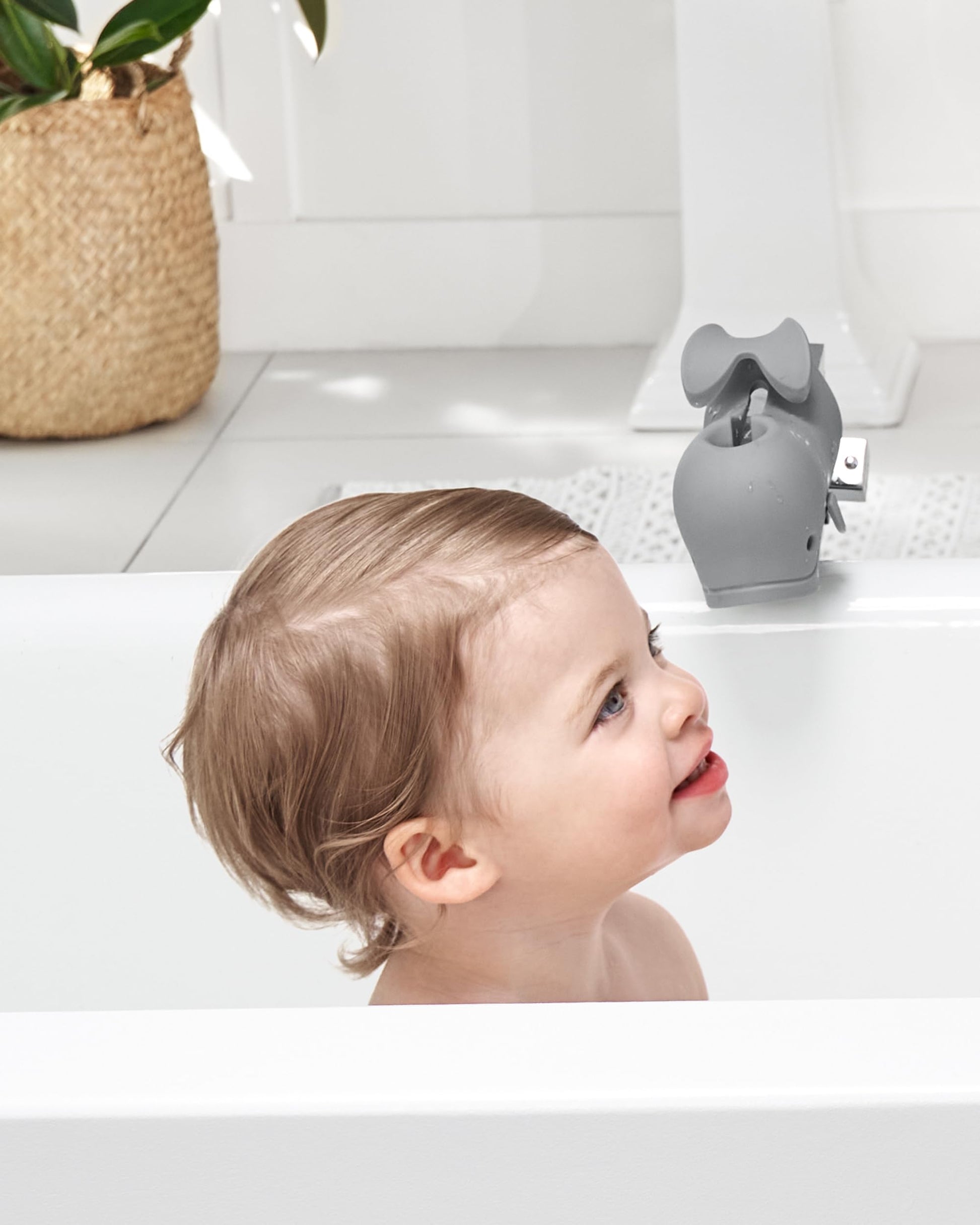 Skip Hop Baby Bath Spout Cover Universal Fit MOBY Grey Skip Hop