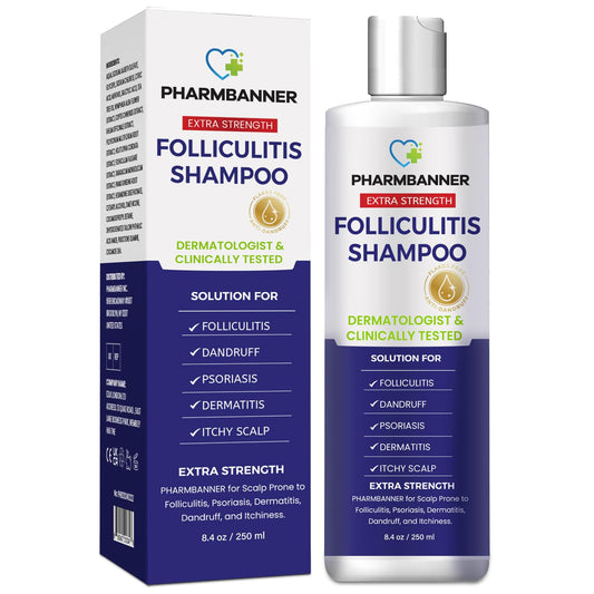 Folliculitis & Seborrheic Dermatitis Shampoo – Anti-Dandruff Scalp Care for Itchy, Flaky, Dry Scalp, Helps Relieve Irritation & Discomfort - Available at All In One Marketplace Canada