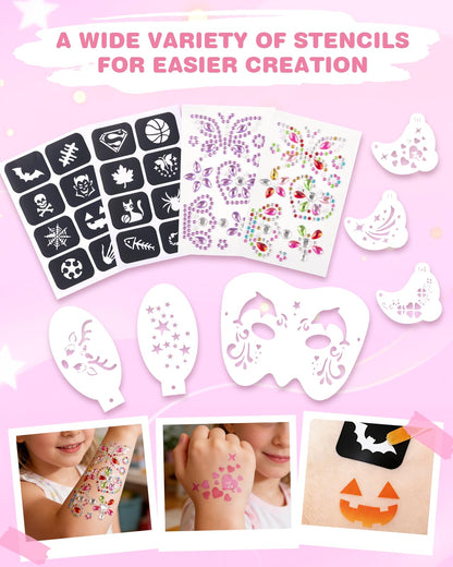 Lictin Face Painting Kit for Adults, 12 x 10g Split Cake Face Paint 🍁 All In One Marketplace Canada