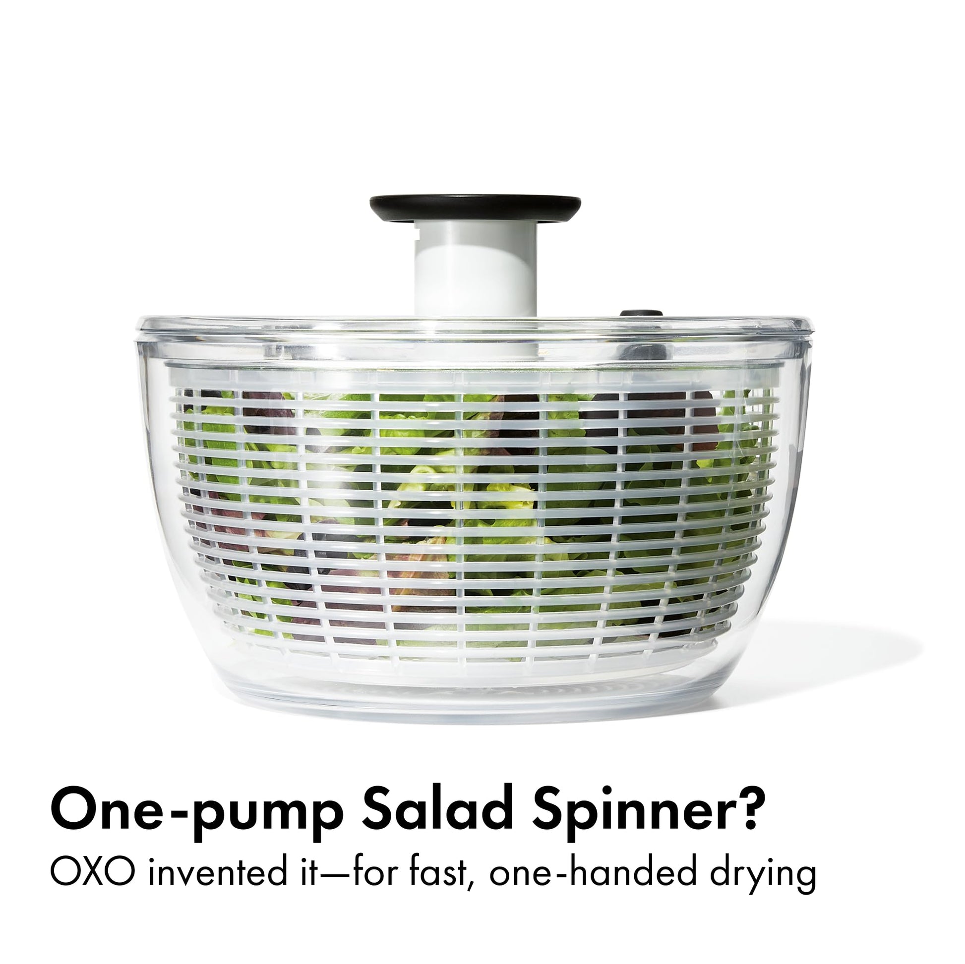 OXO Good Grips Good Grips Salad Spinner, 10.25-Inch Clear - Available at All In One Marketplace Canada