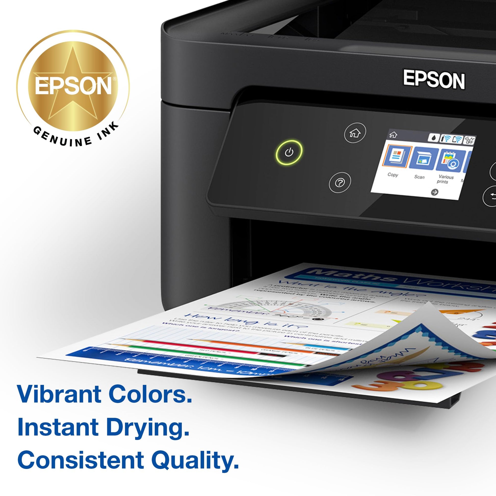 Epson 212 Genuine Ink Cartridge XL Black and Standard Color Combo Pack Epson