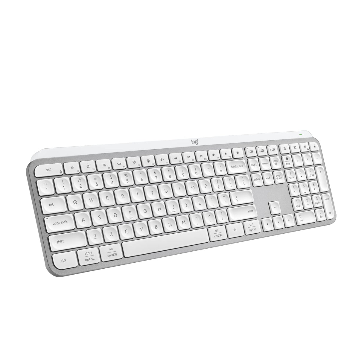 Logitech MX Keys S Wireless Keyboard Low Profile Fluid Precise - Grey