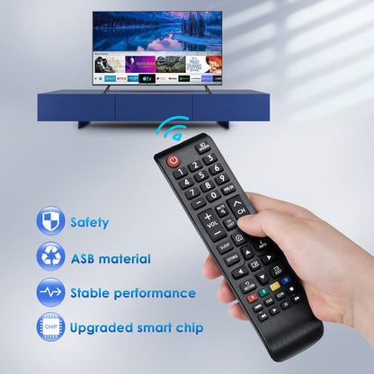(Pack of 2) Universal Remote for Samsung TV Remote, Replacement for All Samsung Smart TV LED QLED UHD LCD HDTV Frame Curved 4K 8K 3D Series TV