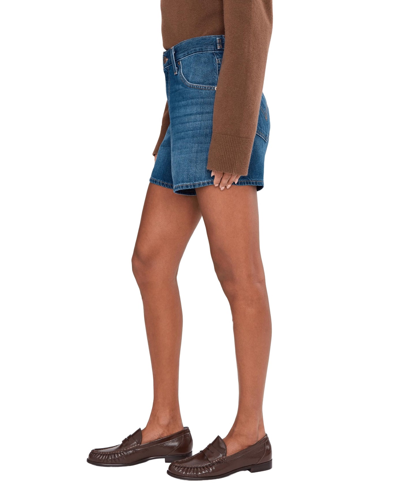 Levi's Womens Cinch Mid-Thigh Short, (New) Kiss Goodbye (Lightweight) (Non-Stretch), 27