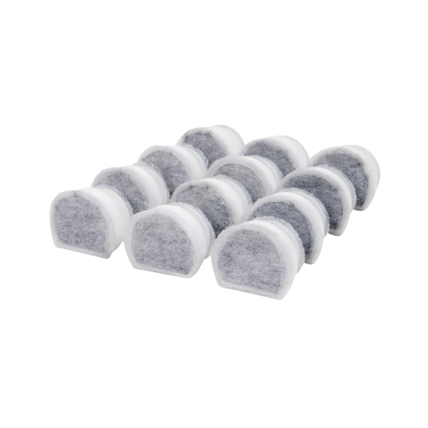 PetSafe Drinkwell Single Cell Carbon Replacement Filter, Dog and Cat Water Fountain Filters, 12 Pack White PetSafe