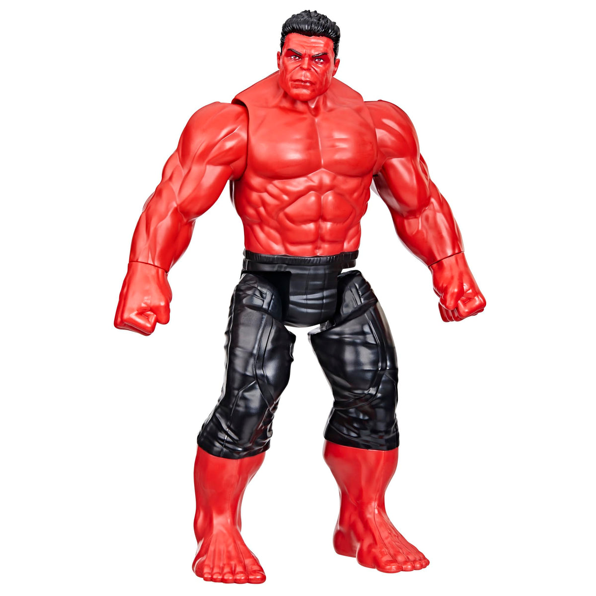 Marvel Studios Captain America Brave New World, Titan Hero Series, 12-Inch Deluxe Red Hulk Action Figure, Super Hero Toys for Kids 4 and Up
