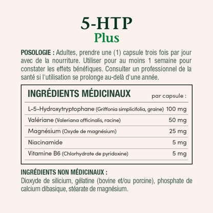 NATURE'S BOUNTY 5-HTP 100 mg Plus, Helps Promote Healthy Mood Balance, 51.8 g - Available at All In One Marketplace Canada