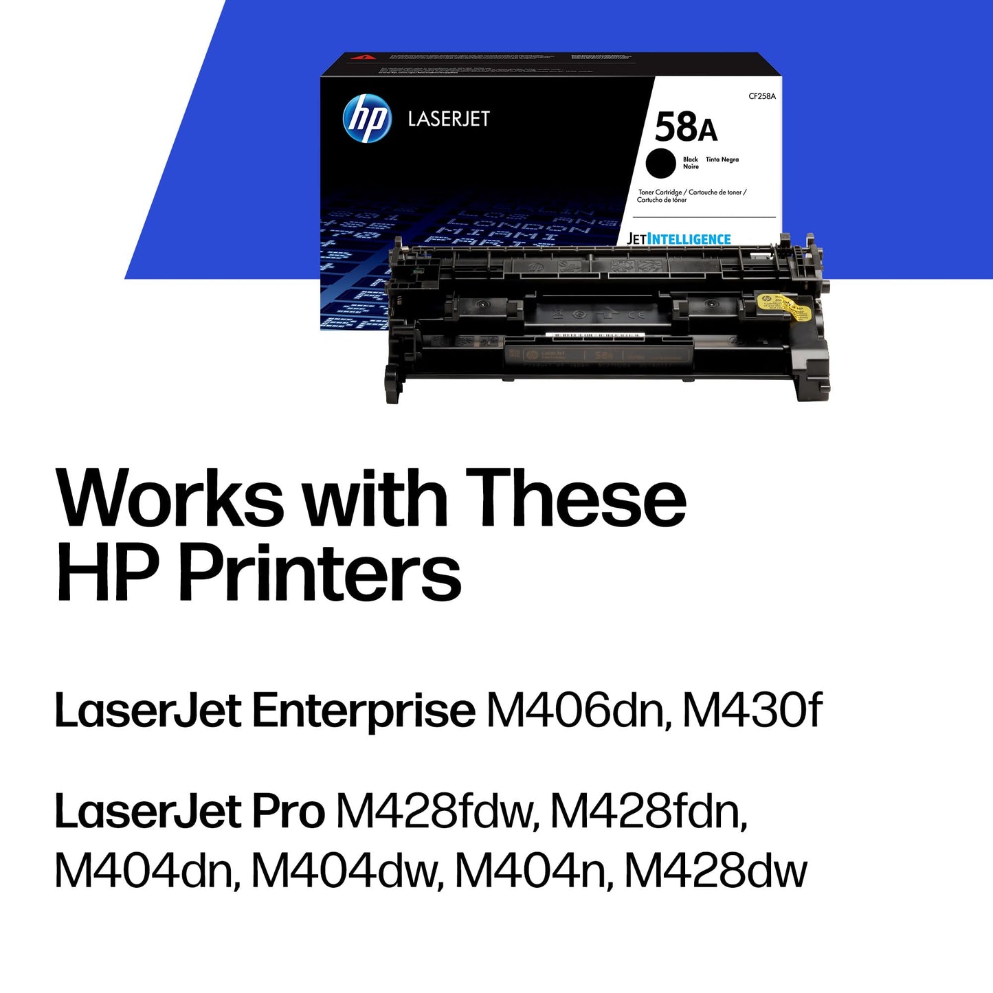 HP 58A (CF258A) Black Original Toner Cartridge HP
