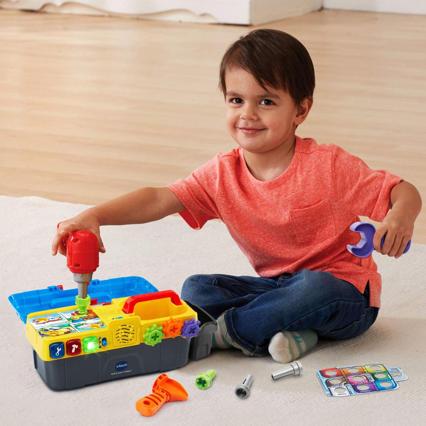 VTech Drill and Learn Toolbox - English Version 🍁 All In One Marketplace Canada