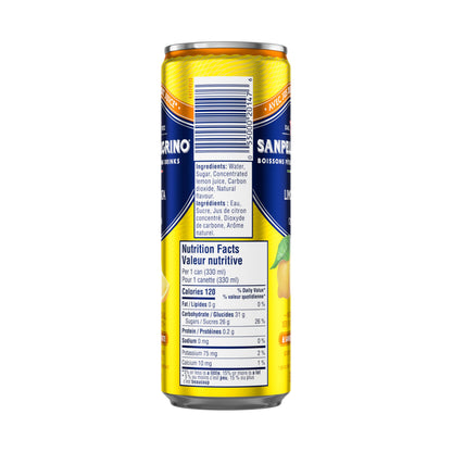 San Pellegrino Limonata Italian Sparkling Fruit Beverage, 24 x 330ml San Pellegrino