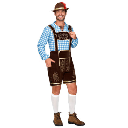 Spooktacular Creations Bavarian Oktoberfest Costume Lederhosen Men-L 🍁 All In One Marketplace Canada