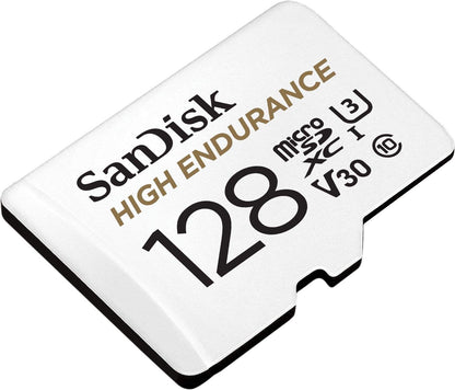 SanDisk 128GB High Endurance Video microSDXC Card with Adapter for Dash cam- C10, U3,V30,4K UHD,Micro SD Card-SDSQQNR-128G-GN6IA - Available at All In One Marketplace Canada