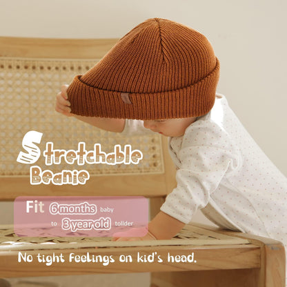 FURTALK Toddler Baby Boys Girls Beanies Kids Winter Hats Children Knit Caps 🍁 All In One Marketplace Canada