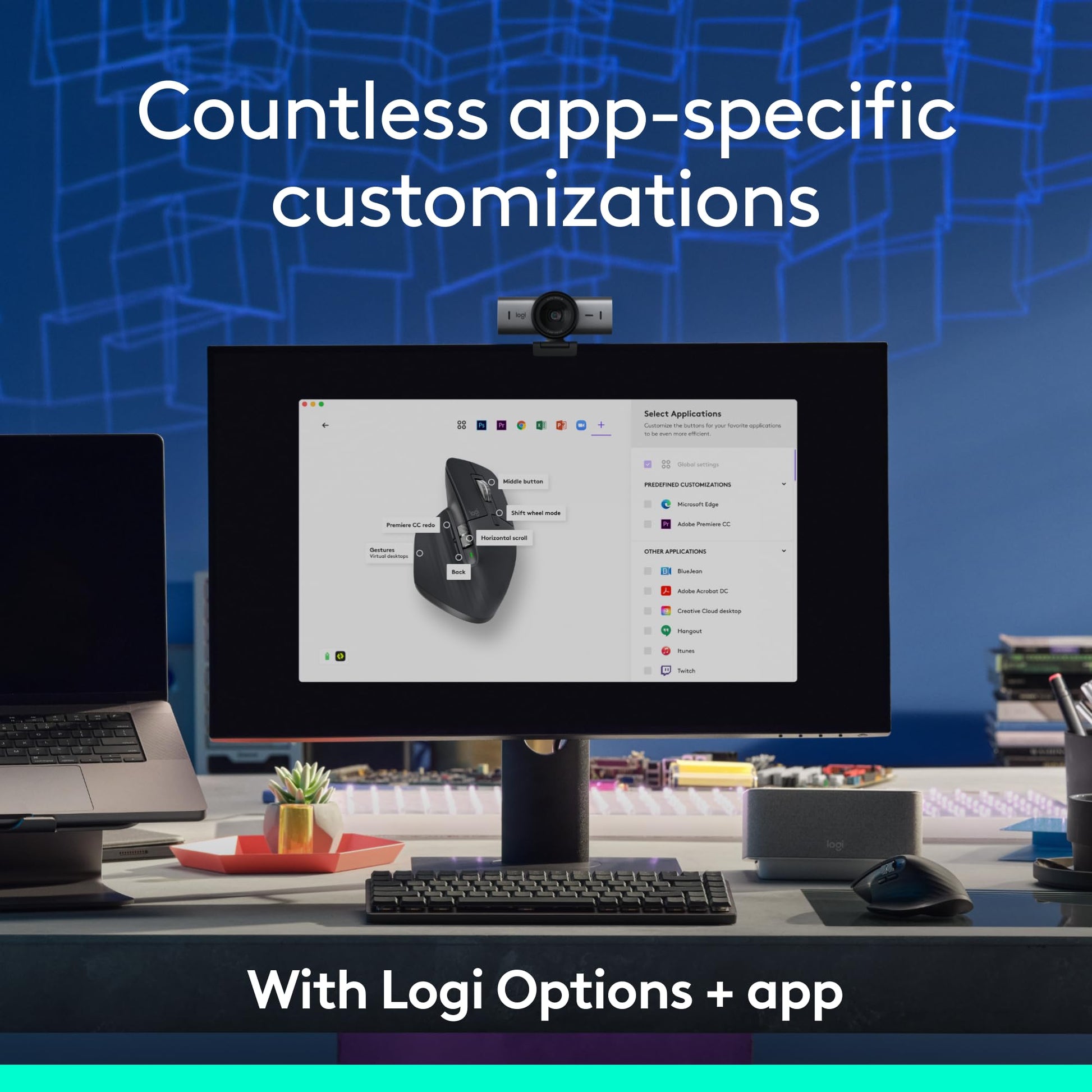 Logitech MX Master 3S Bluetooth Edition Wireless Mouse, No USB Receiver - Ultra-Fast Scrolling, Ergo, 8K DPI, Track on Glass, Quiet Clicks, Works with Apple Mac, Windows PC, Linux, Chrome - Graphite - Available at All In One Marketplace Canada