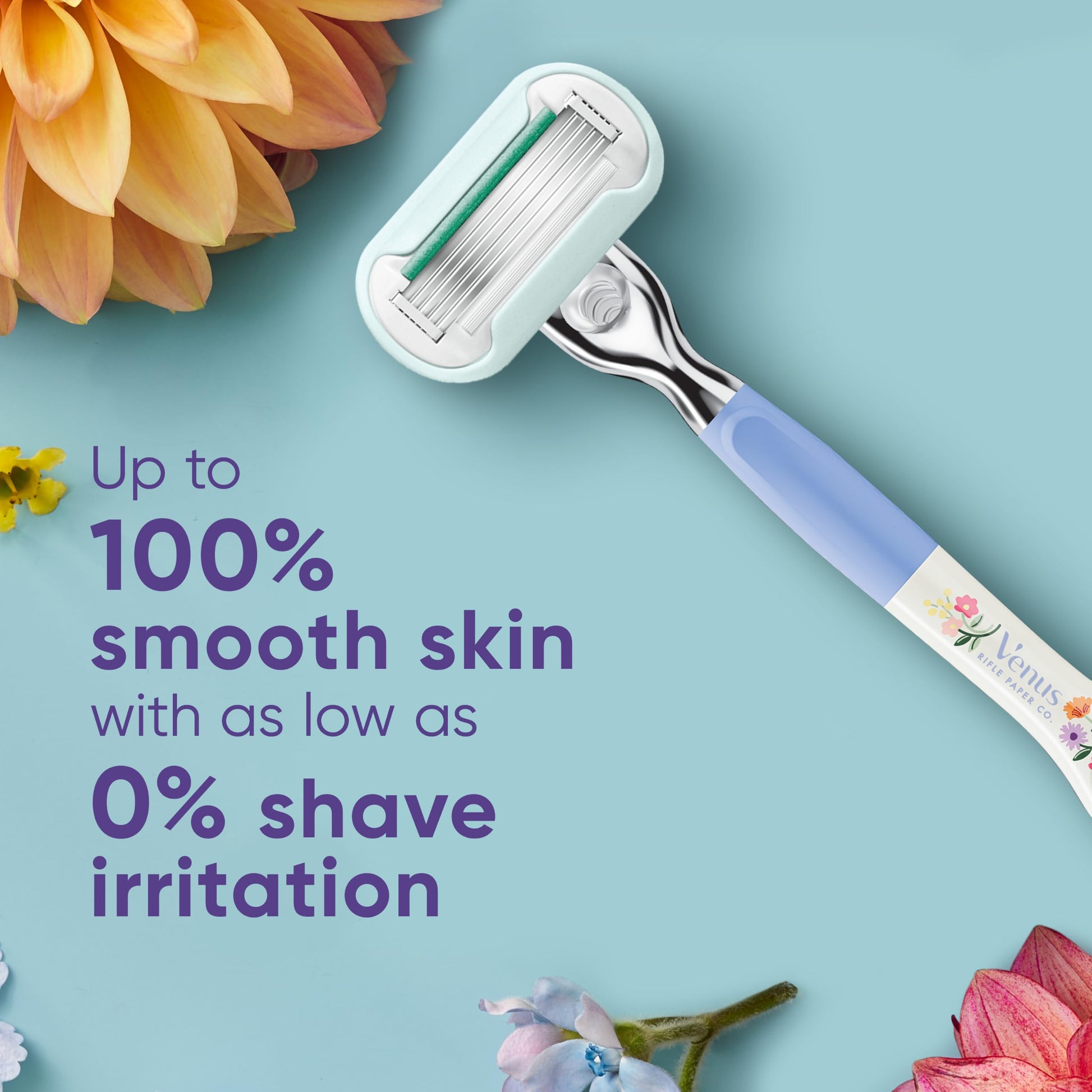 Gillette Venus Extra Smooth Sensitive, 1 Women’s Razor Blades for Sensitive Skin, 7 "5-Bladed" Razor Refills, 1 Pack (Count of 8) - Available at All In One Marketplace Canada
